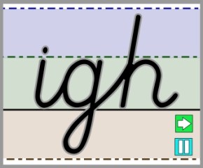 Cursive igh join tall