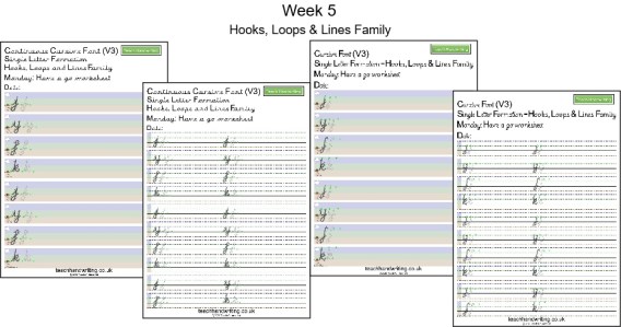 Week 5 Handwriting 2